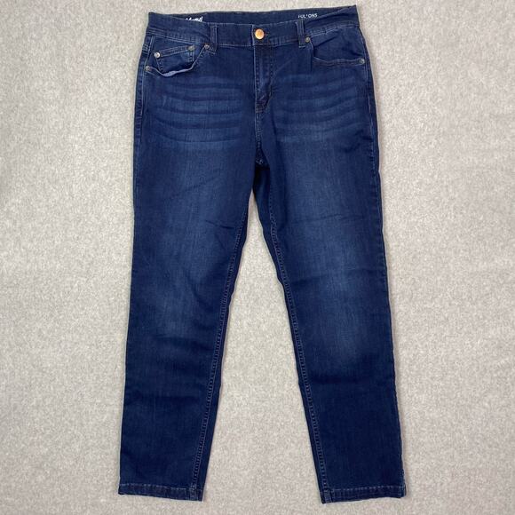 Mugsy Jeans Mens 34x30 (Fits 33x28.5) Fultons Blue Stretch Denim - Picture 1 of 12